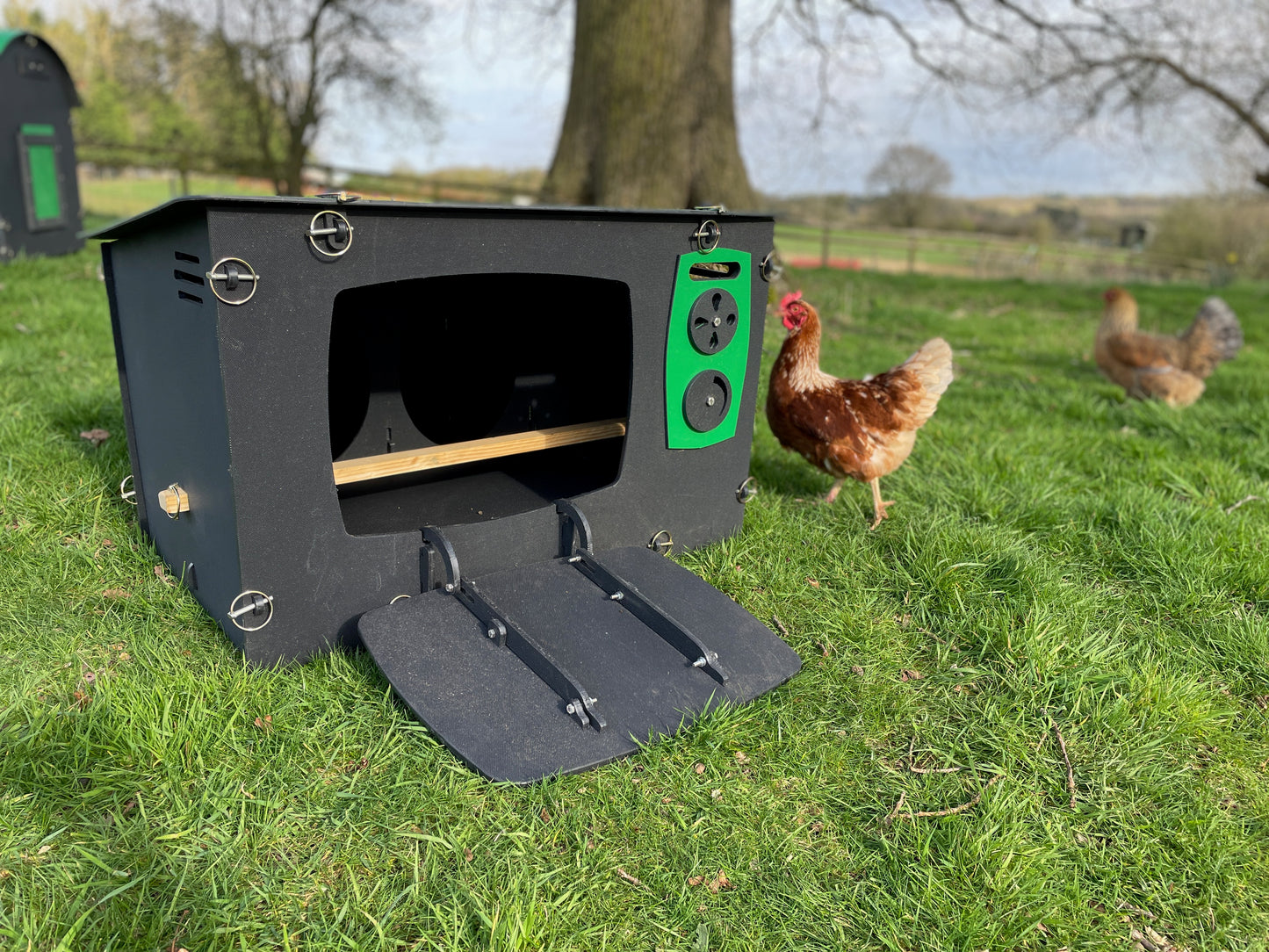 Vintage Style TV Chicken Coop