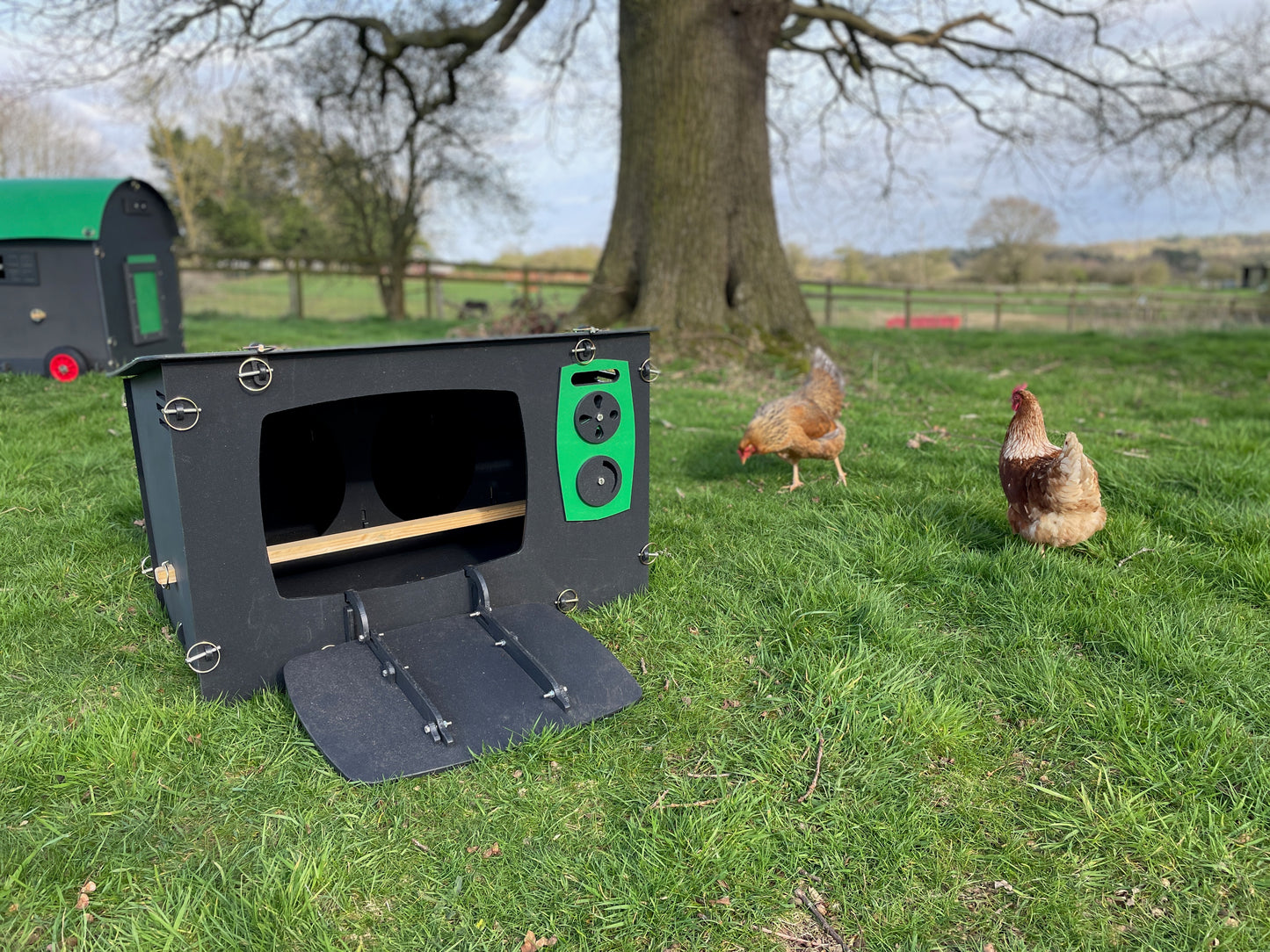 Vintage Style TV Chicken Coop